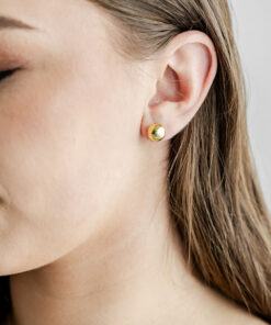 Dome Studs YG Plated (10mm)