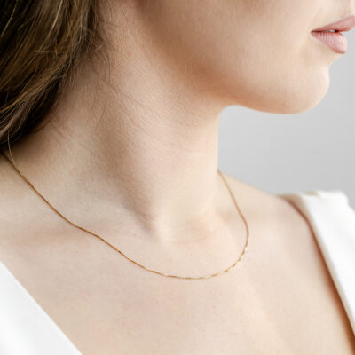 Box Chain YG Plated