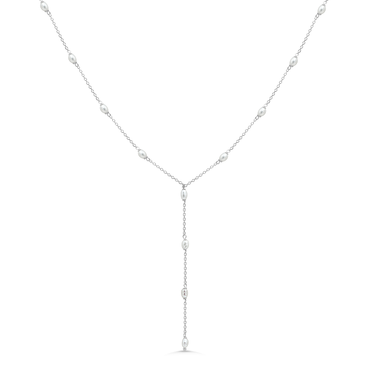 Rice Pearl Y-Chain