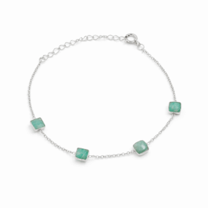 Amazonite Station Bracelet