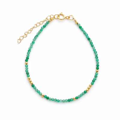 Green Onyx Beaded Bracelet