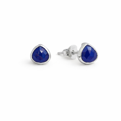 Lapis Lazuli Teardrop Studs