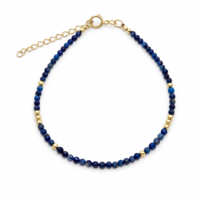 Lapis Lazuli Beaded Bracelet