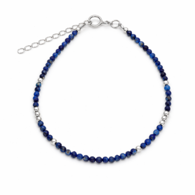 Lapis Lazuli Beaded Bracelet