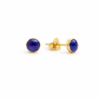 Lapis Lazuli Round Studs