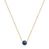 Lapis Lazuli Single Round Necklace