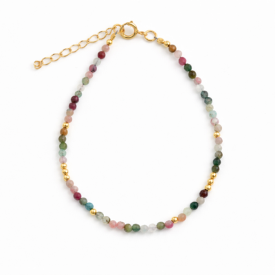 Tourmaline Beaded Bracelet