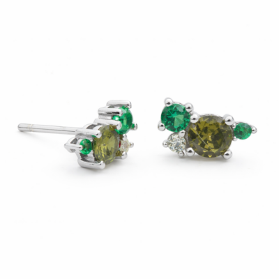 Green Cluster Studs
