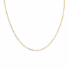 Mini Cube Necklace YG Plated