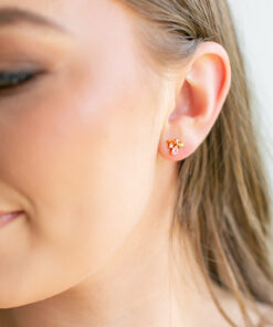 Frutti Moissanite Studs