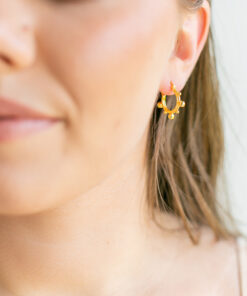 Bobble Hoops YG Plated