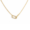 Linked Necklace YG Plated
