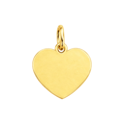 18mm Engravable Heart Disc Charm – Carins Jewellery Design