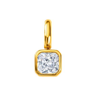 April Bezel Birthstone Charm – Carins Jewellery Design