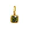 August Bezel Birthstone Charm – Carins Jewellery Design