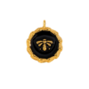 Black Enamel Bee Charm – Carins Jewellery Design