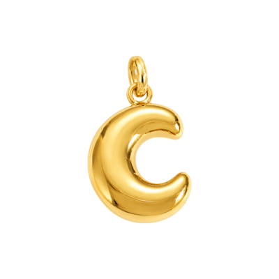 Bubble Letter C Charm – Carins Jewellery Design
