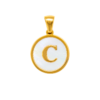Mother of Pearl Letter C Charm – Carins Jewellery Design