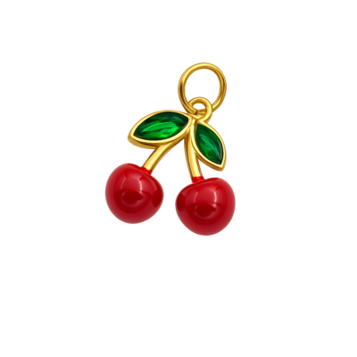 Red Cherry Charm – Carins Jewellery Design