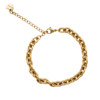 Chunky Oval Belcher Charm Bracelet – Carins Jewellery Design