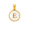 Mother of Pearl Letter E Charm – Carins Jewellery Design