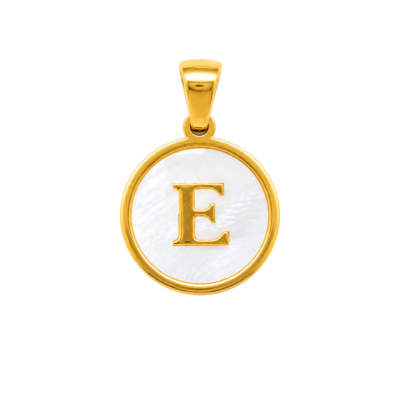 Mother of Pearl Letter E Charm – Carins Jewellery Design
