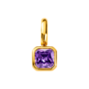 February Bezel Birthstone Charm – Carins Jewellery Design