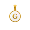 Mother of Pearl Letter G Charm – Carins Jewellery Design