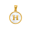 Mother of Pearl Letter H Charm – Carins Jewellery Design