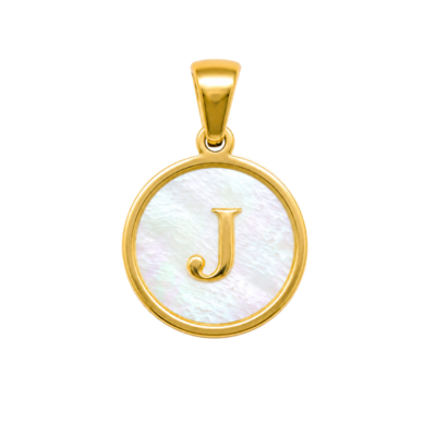 Mother of Pearl Letter J Charm – Carins Jewellery Design