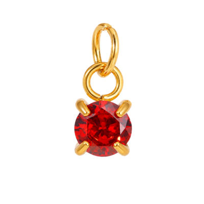 January Birthstone Drop Charm – Carins Jewellery Design