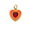 January Heart Birthstone Charm – Carins Jewellery Design