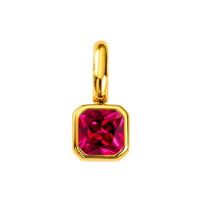 July Bezel Birthstone Charm – Carins Jewellery Design