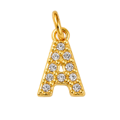 Sparkle Letter A Charm – Carins Jewellery Design