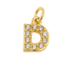 Sparkle Letter D Charm – Carins Jewellery Design
