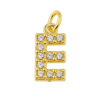 Sparkle Letter E Charm – Carins Jewellery Design