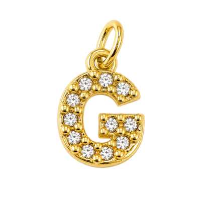 Sparkle Letter G Charm – Carins Jewellery Design