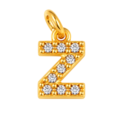 Sparkle Letter Z Charm – Carins Jewellery Design
