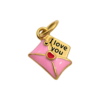 Pink Love Letter Charm – Carins Jewellery Design