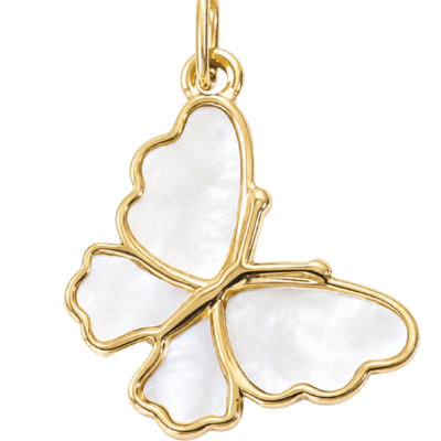 Mother of Pearl Butterfly Charm – Carins Jewellery Design