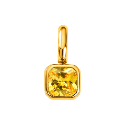 November Bezel Birthstone Charm – Carins Jewellery Design