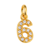 Number 6 Charm – Carins Jewellery Design