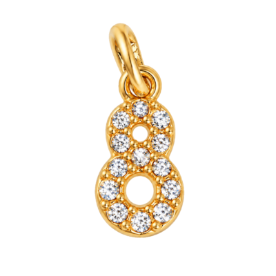 Number 8 Charm – Carins Jewellery Design