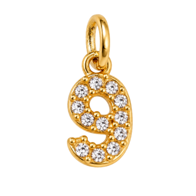 Number 9 Charm – Carins Jewellery Design