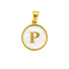 Mother of Pearl Letter P Charm – Carins Jewellery Design