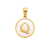 Mother of Pearl Letter Q Charm – Carins Jewellery Design