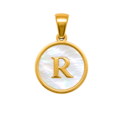 Mother of Pearl Letter R Charm – Carins Jewellery Design