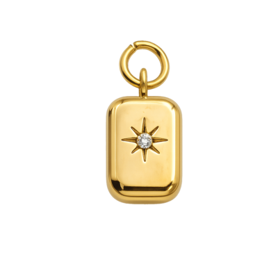 Rectangular Star Charm – Carins Jewellery Design