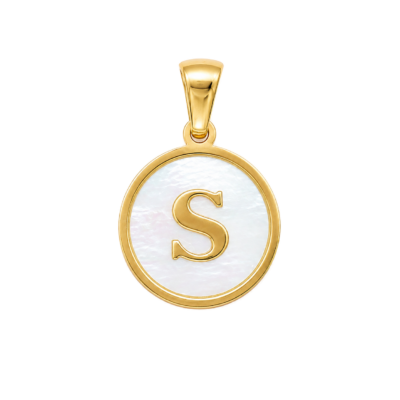 Mother of Pearl Letter S Charm – Carins Jewellery Design