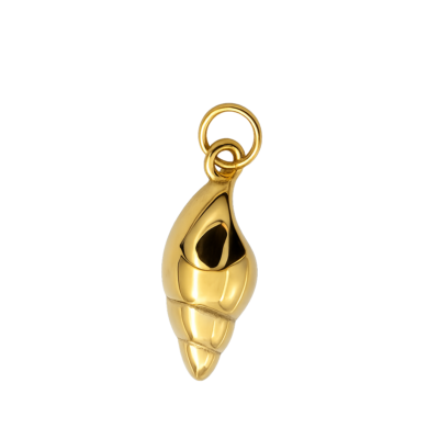Conch Shell Charm with Stone – Carins Jewellery Design